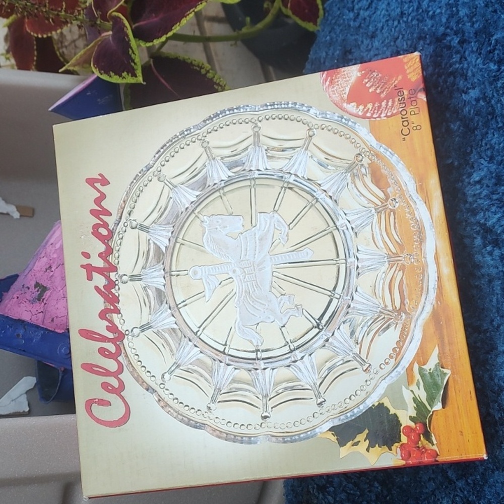 Carousel Glass Plate